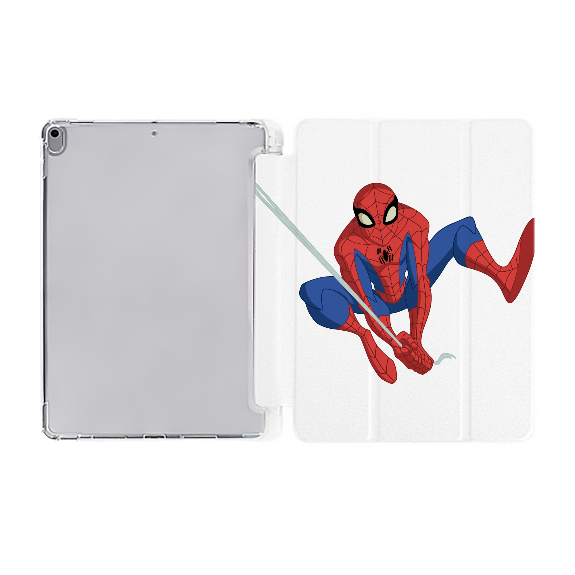 （画像用） アベンジャーズ The Avengers IPad ケース ペン収納付き 三つ折りスタンド PUレザー×シリコン 対応機種9.5/10.5/10.9インチ